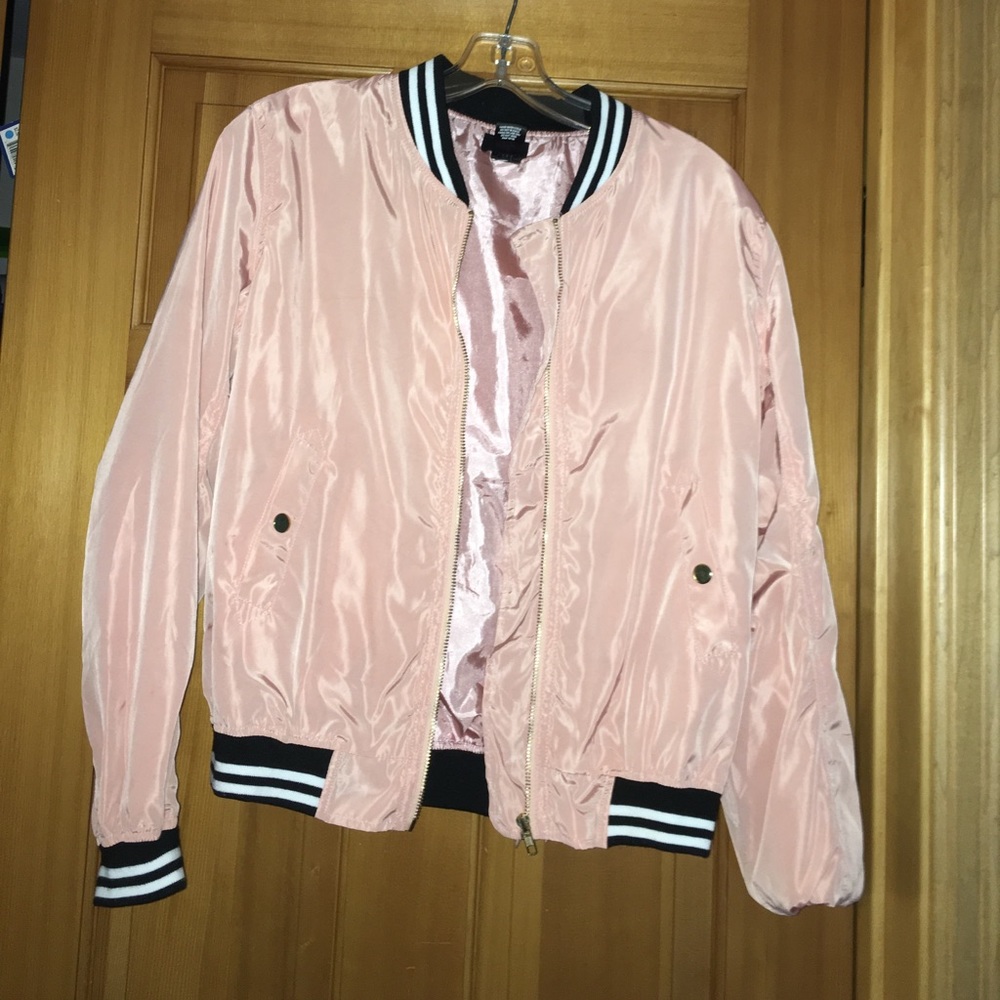 Pink Bomber Jacket